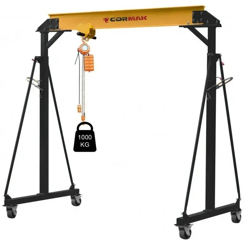 Mobile gantry crane 1 tone PK1 - Billede 2